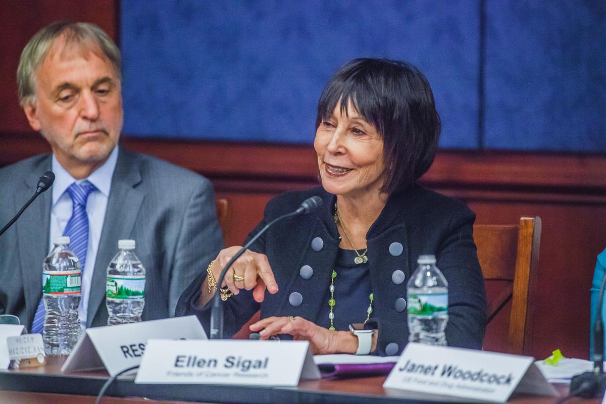 "I think the lasting effect is breakthrough therapy has changed the way we think and its impact on patients." - Ellen Sigal, Chair & Founder, Friends of Cancer Research